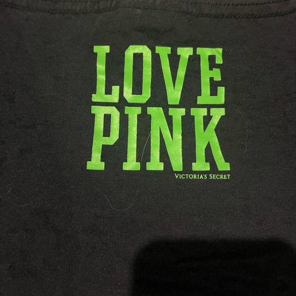 NFL Pink By Victoria's Secret Seattle Seahawks Burnout T-Shirt W/Crystals- Small - Picture 7 of 7